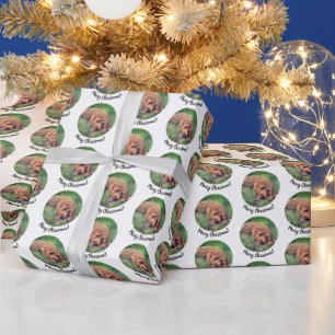 Cute Golden Doodle Wrapping Paper