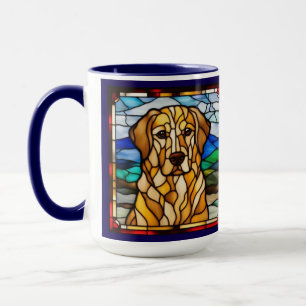 Cute Golden Retiever Coffee Mug