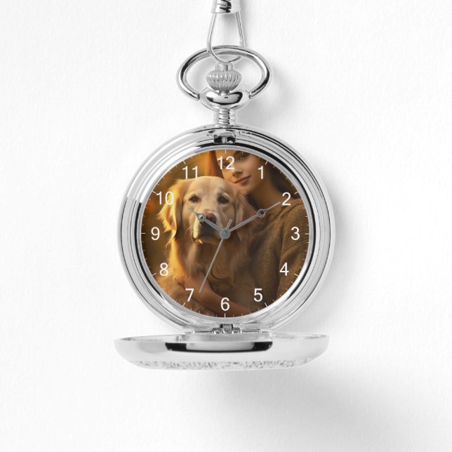 Cute golden retriever Best Dog Mum Ever Watch (Front)