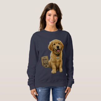 Cute Golden Retriever Dog Lover Custom Hoodie