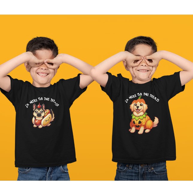 Cute Golden Retriever Dog Pumpkin, Funny Halloween Tri-Blend Shirt (Creator Uploaded)