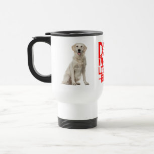 Cute Golden Retriever Mum Puppy Dog Love Travel Mug