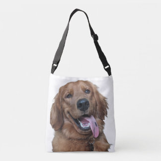 Cute Golden Retriever | Original Dog Photography Crossbody Bag