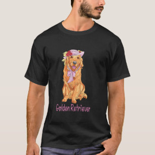Cute Golden Retriever Shirt Puppy Girls Dog