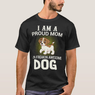 Cute Golden Rottweiler Proud Mum Dog T-Shirt