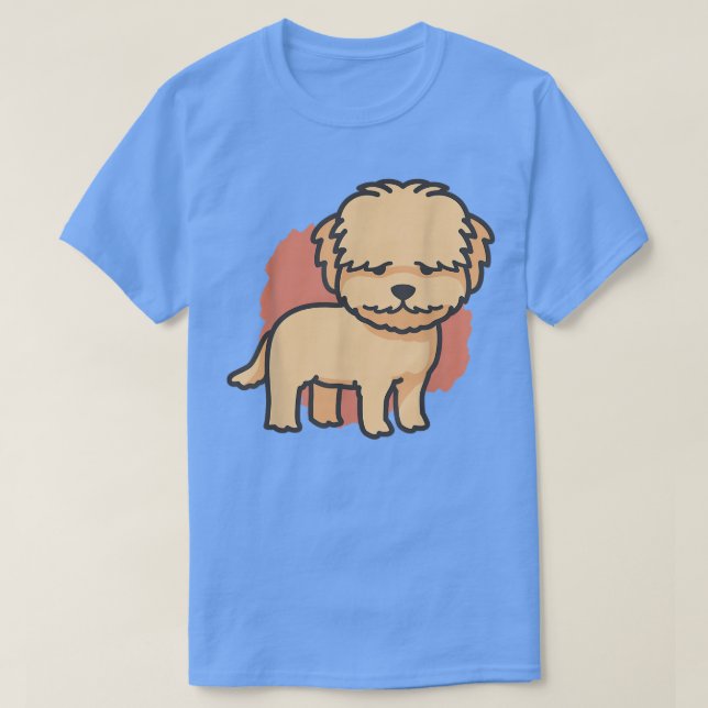 Cute Goldendoodle Golden Doodle Dog Owner Puppy Do T-Shirt (Design Front)