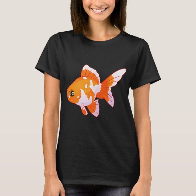Cute goldfish art T-Shirt (Front)