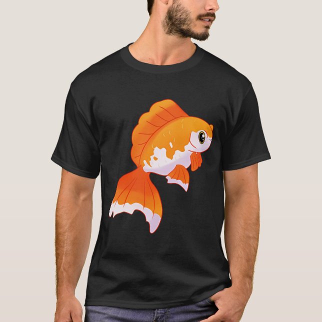 Cute goldfish art T-Shirt (Front)