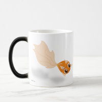 Cute goldfish funny anime cartoon characters mug