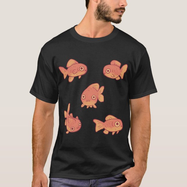 Cute Goldfish pack T-Shirt (Front)