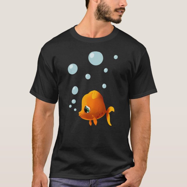 Cute Goldfish T-Shirt (Front)