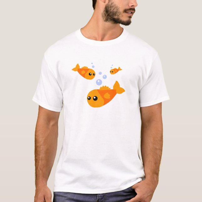 Cute Goldfish T-Shirt (Front)