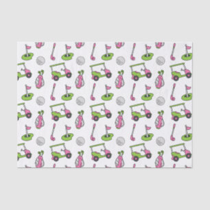 Cute Golf Tissue Paper