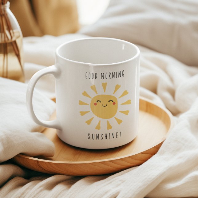 Cute Good Morning Sunshine Kawaii Coffee Mug (Creator Uploaded)