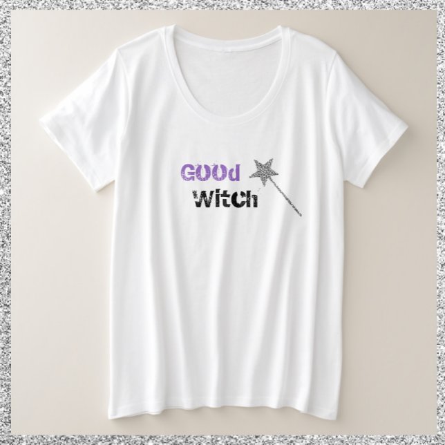 Cute Good Witch T-Shirt Plus Size T-Shirt (Creator Uploaded)