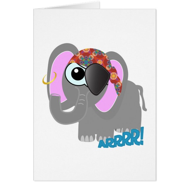 Cute Goofkins elephant pirate (Front)