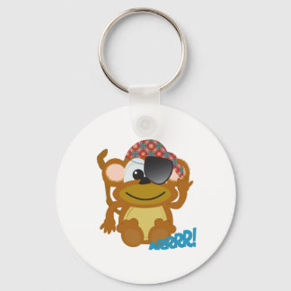 Cute Goofkins monkey pirate Key Ring
