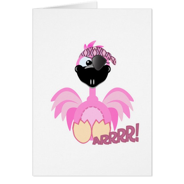 Cute Goofkins pirate flamingo (Front)