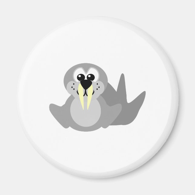 Cute Goofkins walrus Magnet (Front)