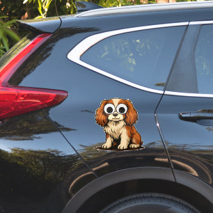 Cute Googly-Eye Puppy Illustration