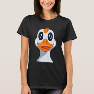 Cute Goose Duck Face Halloween Matching Group Part T-Shirt