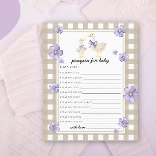 Cute goose - Party game   prayers for baby