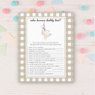 Cute goose - Who knows daddy best game