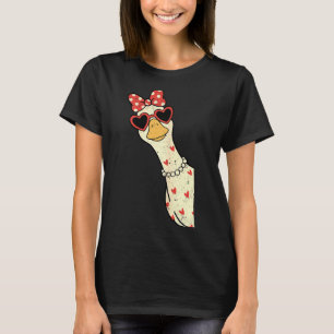 Cute Goose Xoxo Be Mine Happy Valentine's Day Wome T-Shirt