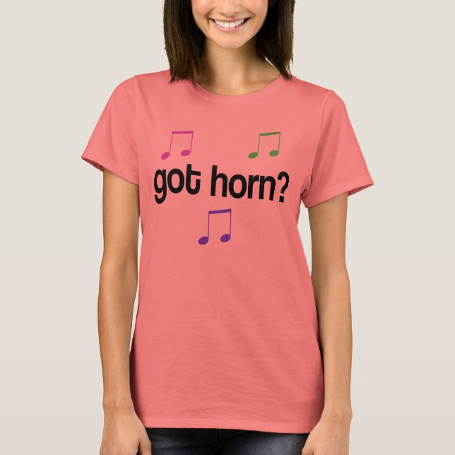 Cute Got Horn T-shirt (Front)