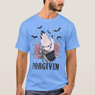 Cute Goth Halloween Costume Hand Forgiven Goth EMO T-Shirt