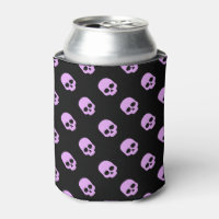 Cute Goth Pink Skulls