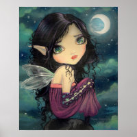 Cute Gothic Big-Eye Fairy Art