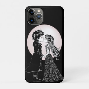 Cute Gothic Emo Kids Kiss Valentine's Day  Case-Mate iPhone Case