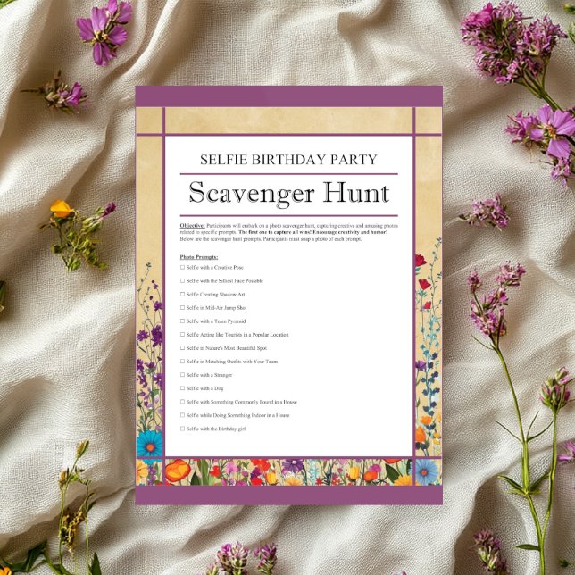 Cute Gothic Garden Sugar Skull _ Scavenger Hunt (Creator Uploaded)