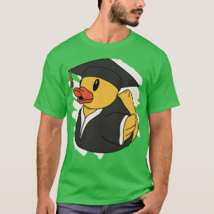Cute Graduate Rubber Ducky Squeaky Duck Graduation T-Shirt