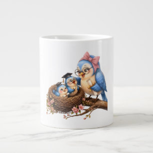 Cute Graduation Bird Speciality Mug