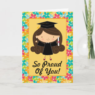 Cute Graduation Personalised Congratulations Card