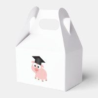 Cute Graduation Pig