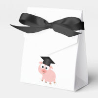 Cute Graduation Pig