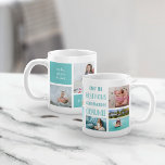 Cute Grammie Grandchildren Photo Collage Coffee Mug<br><div class="desc">Only the best moms get promoted to Grammie! Celebrate grandma with this sweet photo mug featuring the quote in handwritten style typography and seven photos of her grandchildren arranged in a collage layout. Personalize with a custom message (we love it with the grandkids' names) and the year for a perfect...</div>