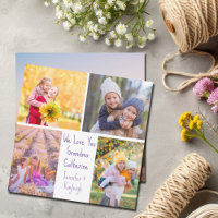 Cute Granddaughters Photos Custom Grandma Birthday