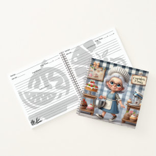 Cute Grandma and Dessert Recipes Notebook