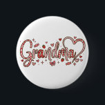 Cute Grandma Button<br><div class="desc">Cute Grandma button. A lovely cute gift for yourself or your Grandma.</div>