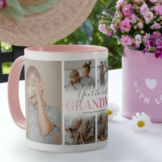 Cute Grandma Photo Collage Mug (Creator Uploaded)