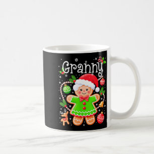 Cute Granny Gingerbread Family Matching Christmas Coffee Mug