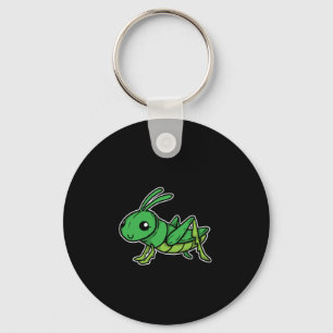 Cute Grasshopper Costume Insect Gift Idea Key Ring