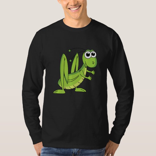 Cute Grasshopper T-Shirt (Front)