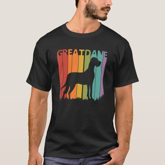 Cute Great Dane Dog Owner T-Shirt (Front)