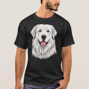 Cute Great Pyrenees Dog Breed T-Shirt