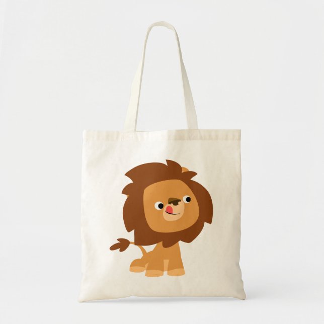 Cute Greedy Cartoon Lion Bag (Front)